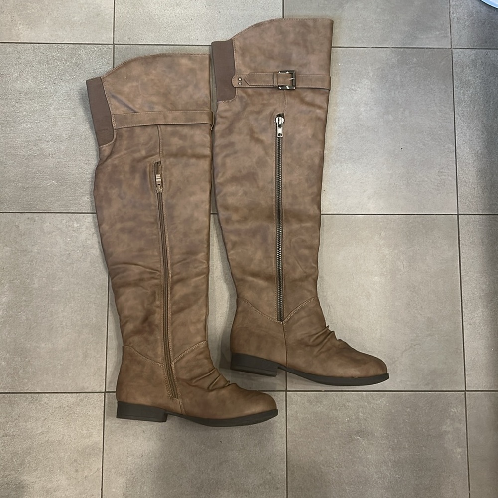 Top Moda Over the Knee Boots - Picture 7 of 15